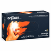 GRIPZZLY Nitrilhandschuhe Orange 0,20 mm | Einweg | Diamant-Grip für Öl & Nässe | puder- und latexfrei | Box à 50 Stück