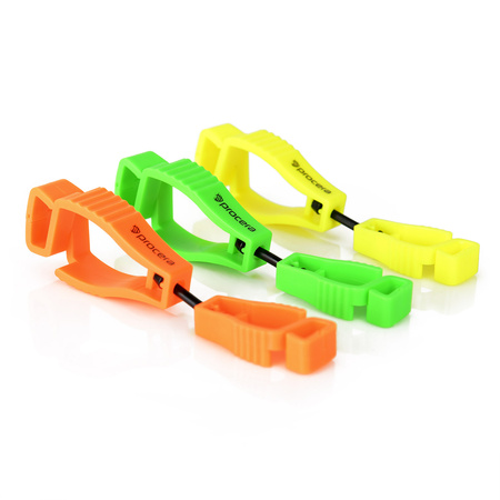 Handschuhhalter Clip für Gürtel & Hose | Handschuhclip für Arbeitshandschuhe | Orange — PROCERA X-Clip